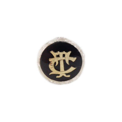 Centro de pañuelo onix frente oro