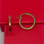 Argollas planas 17 mm diam