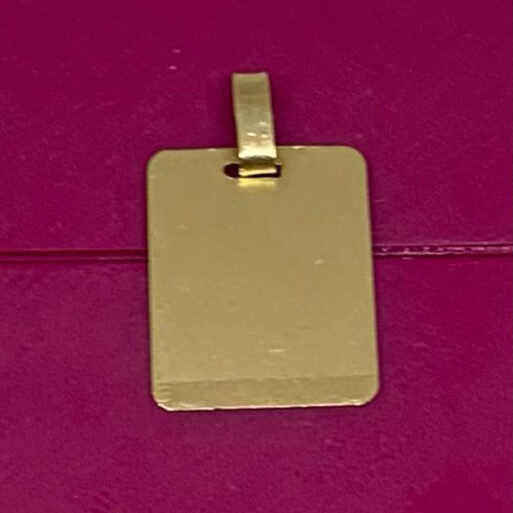Medalla base pulida
