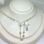 Rosario por 60 cms,5 mm diam cuentas