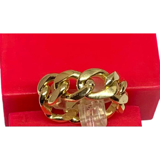Cadena maciza,  1 cm alto
