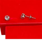 solitarios cubic 5 mm diam