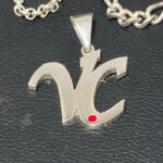 Letras con cubic, 24 mm largo