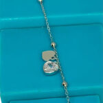 Corazon liso y con cubic