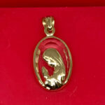 V niña oval, cristal