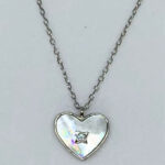 Corazon nacar centro cubic