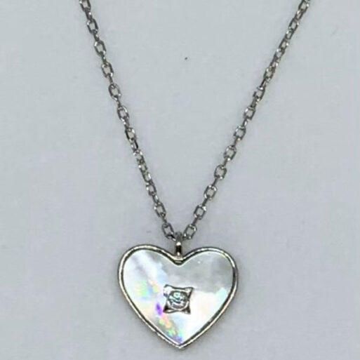 Corazon nacar centro cubic