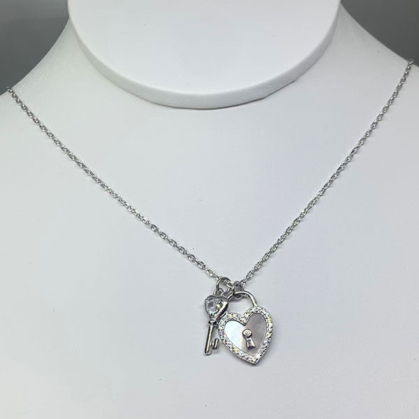 LLave del corazon con nacar