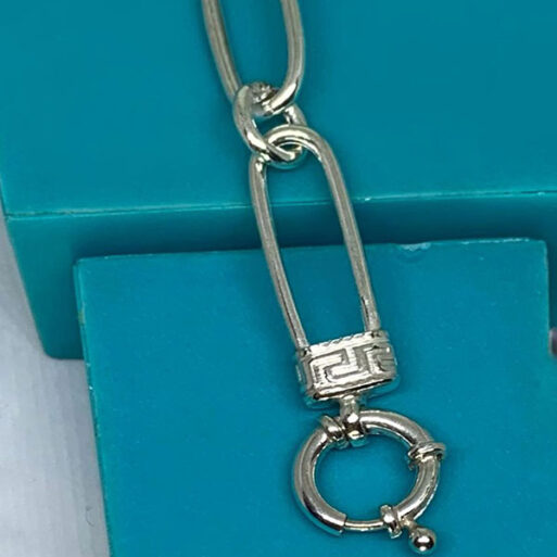 Eslabones ovalados alargados